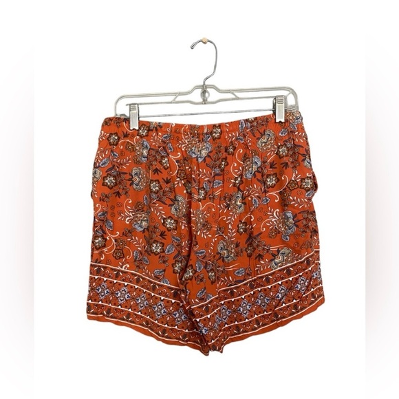 J.Jill Floral Shorts Size Medium Petite - Picture 4 of 9